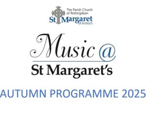 St Margarets Church Rottingdean Autum Programme 2025