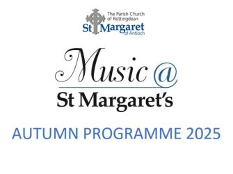 St Margarets Church Rottingdean Autum Programme 2025