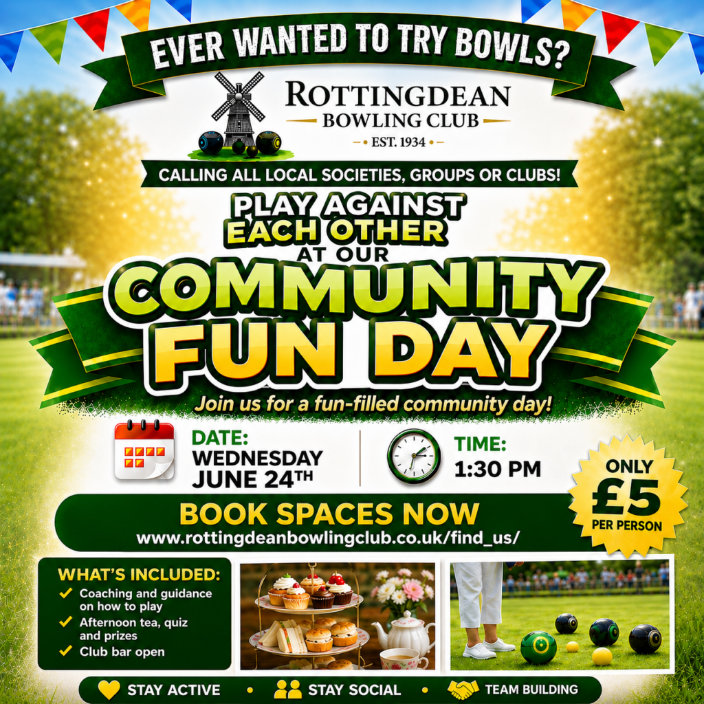 Rottingdean Bowls Club Community Fun Day