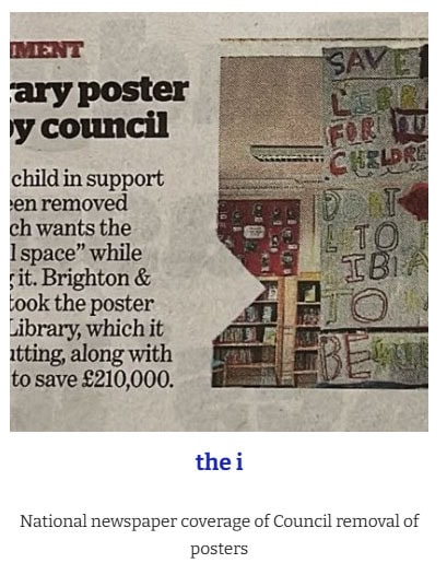 Save Rottingdean Library in The i